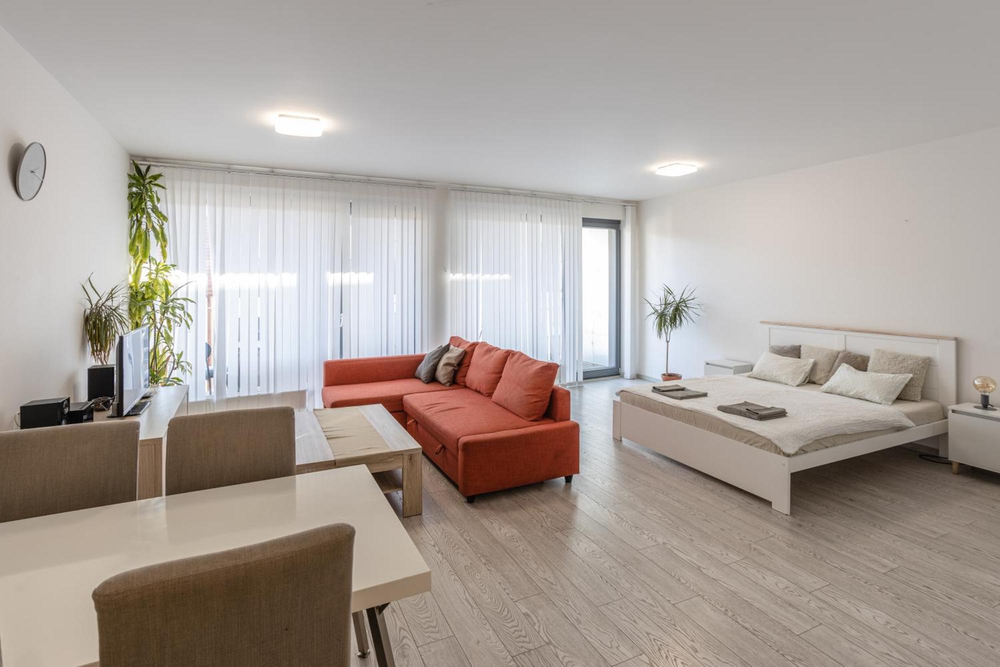 Spacious Terrace Apartment With Free Private Parking 布拉格 外观 照片
