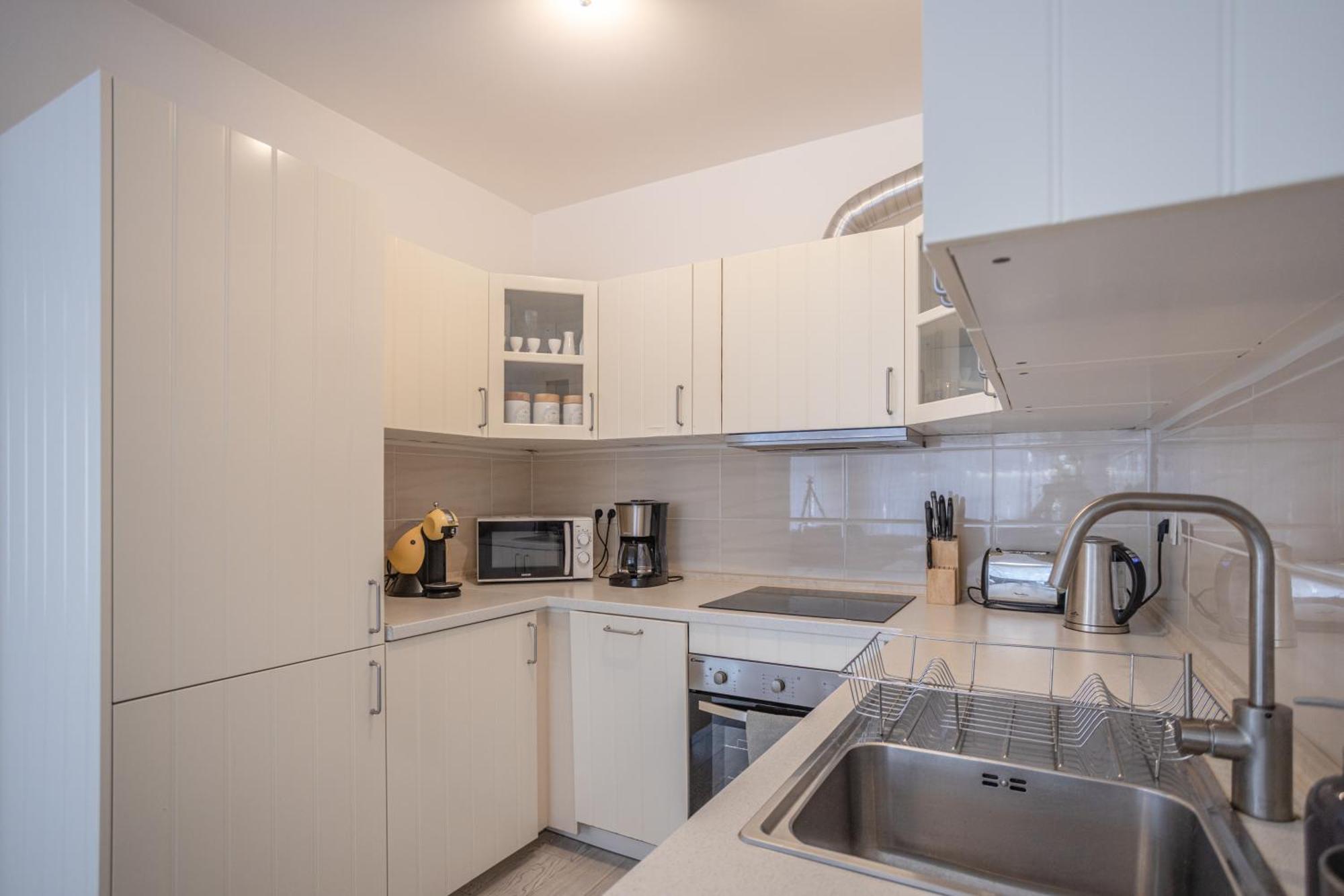 Spacious Terrace Apartment With Free Private Parking 布拉格 外观 照片
